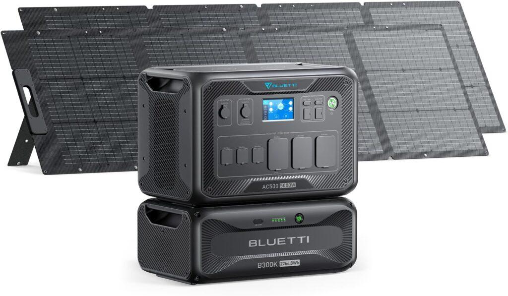 BLUETTI Solar Generator AC500 & B300K