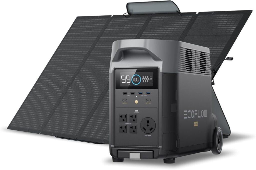 EF ECOFLOW Solar Generator 120V 3.6KWh DELTA Pro