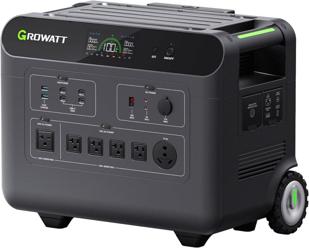 GROWATT Portable Power Station HELIOS 3600W