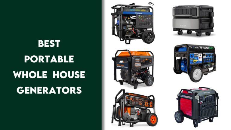 Best Portable Whole House Generators